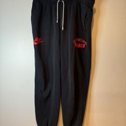 Nike X Stranger Things Sweatpants Mens XL Joggers Hawkins Phys Ed Logo Gym Set