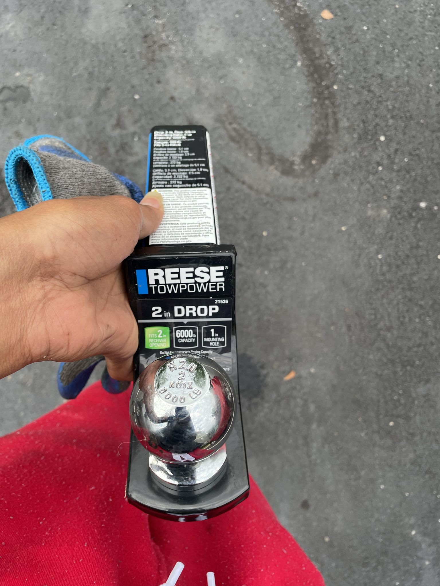 Reese Tow Drop 2”Drop
