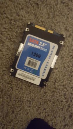 New 120 GB SSD