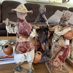 Paper Mache Village People 