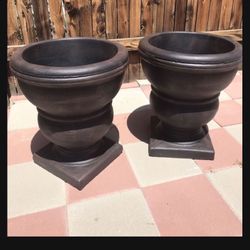 New Flower Pots Made Out Of Cement Perfect Gift 💝 