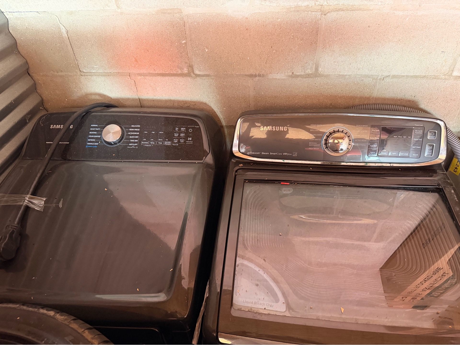 Washer & Dryer Samsung