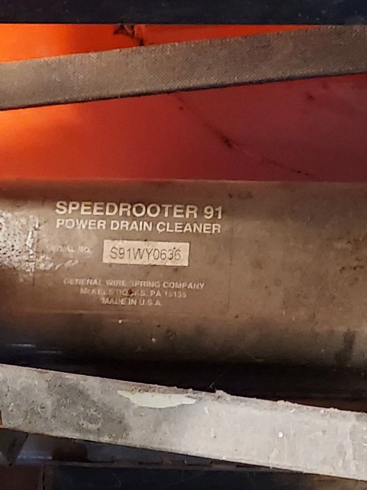 Speedrooter 91 for Sale in Irwindale, CA OfferUp