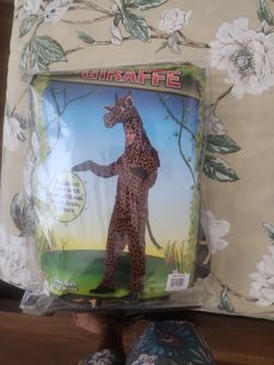 Giraffe adult one size halloween costume