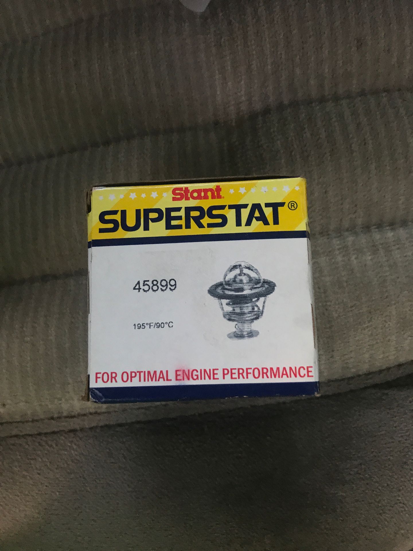 Stant superstat optimal engine performance