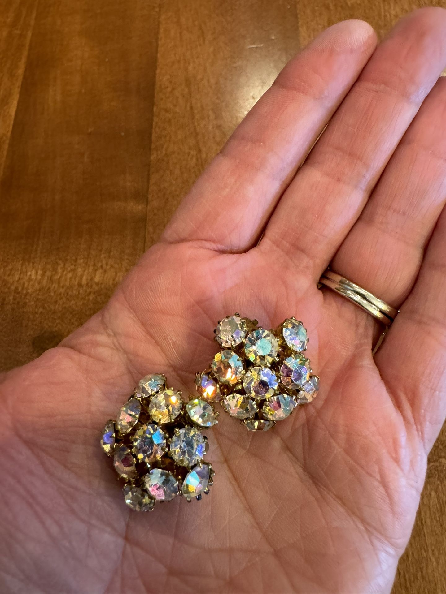 Woman’s Vintage Clip On Earrings From West Germany