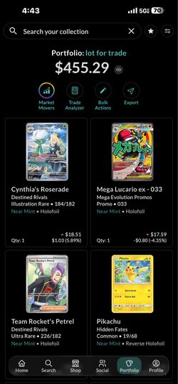 Pokemon binder and bulk cards