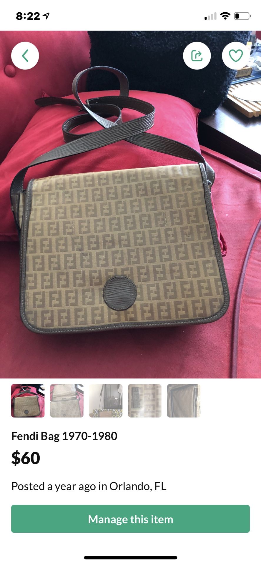 Fendi Bag 1(contact info removed) original 