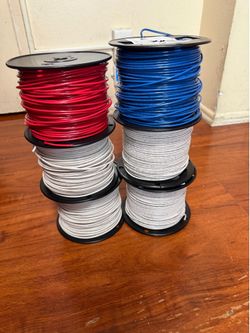 Wire #12 solid ( used but more than 450 ft each )( usado pero con mas de 450 pies cada uno