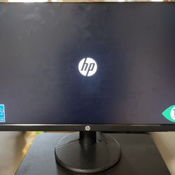 24’ HP Monitor w/ Laptop stand