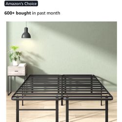 Full Mattress + Memory Foam + Frame