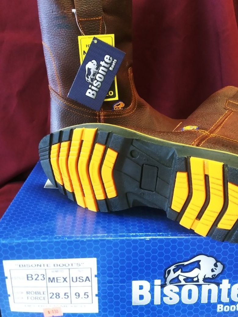 Work Boots Bisonte Made In Mexico 🇲🇽 Siz All leatheres From 7 To 11