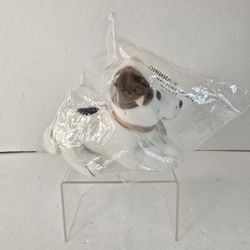 Denny's Promo Wishbone Bean Bag Plush Jack Russell Dog Jack and the Beanstalk 6"