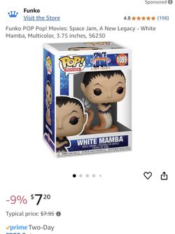 Funko WHITE MAMBA VINYL And Black Adam 