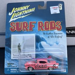 Johnny Lightning Surf Rods Palos Verde Axles 1:64 Diecast Car MOC