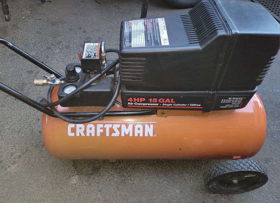 Craftsman 4HP 15 Gallon compressor