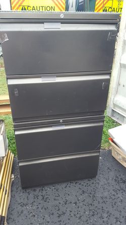 Dual drawer lateral files