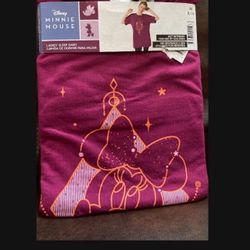 Minnie Mouse Woman Pajama Shirt Size M