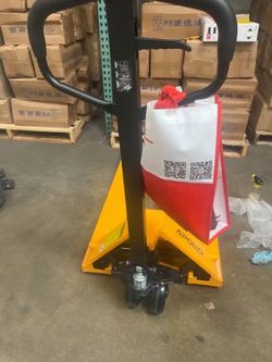 Hydraulic Pallet Jack A-1007(Nylon)| 48" x 27" Forks | Nylon Wheels