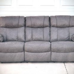 IMMACULATE Recliner Sofa - Brownish Gray