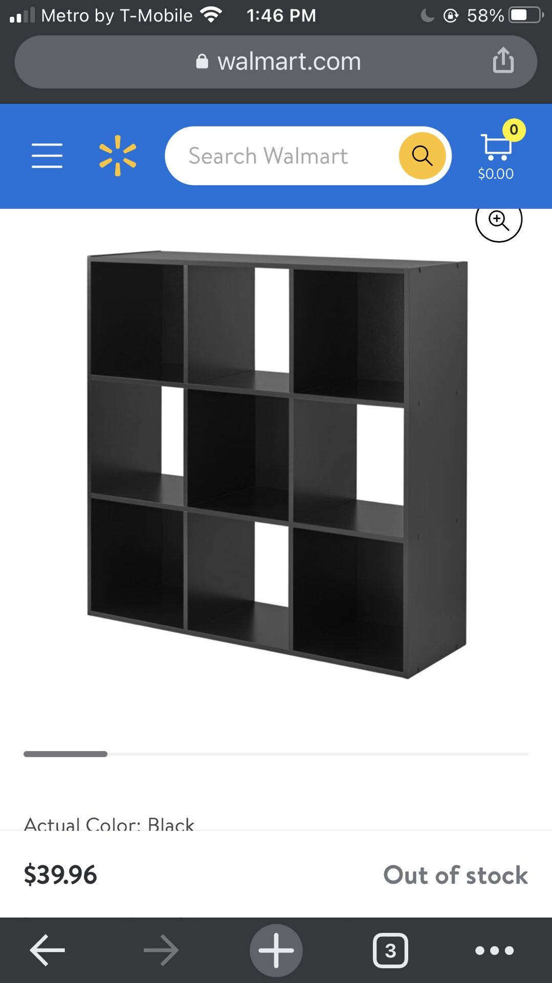 9 Cube Shelf