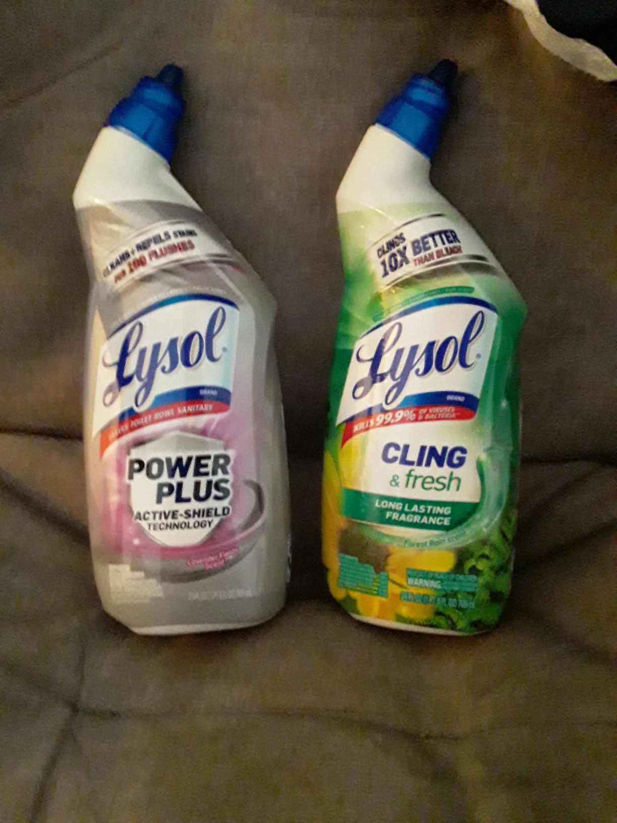 Lot of 2 Lysol Toilet Bowl Cleaner - Brand New
