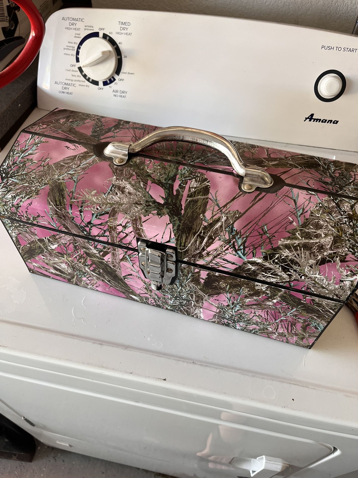 Pink Camo Toolbox