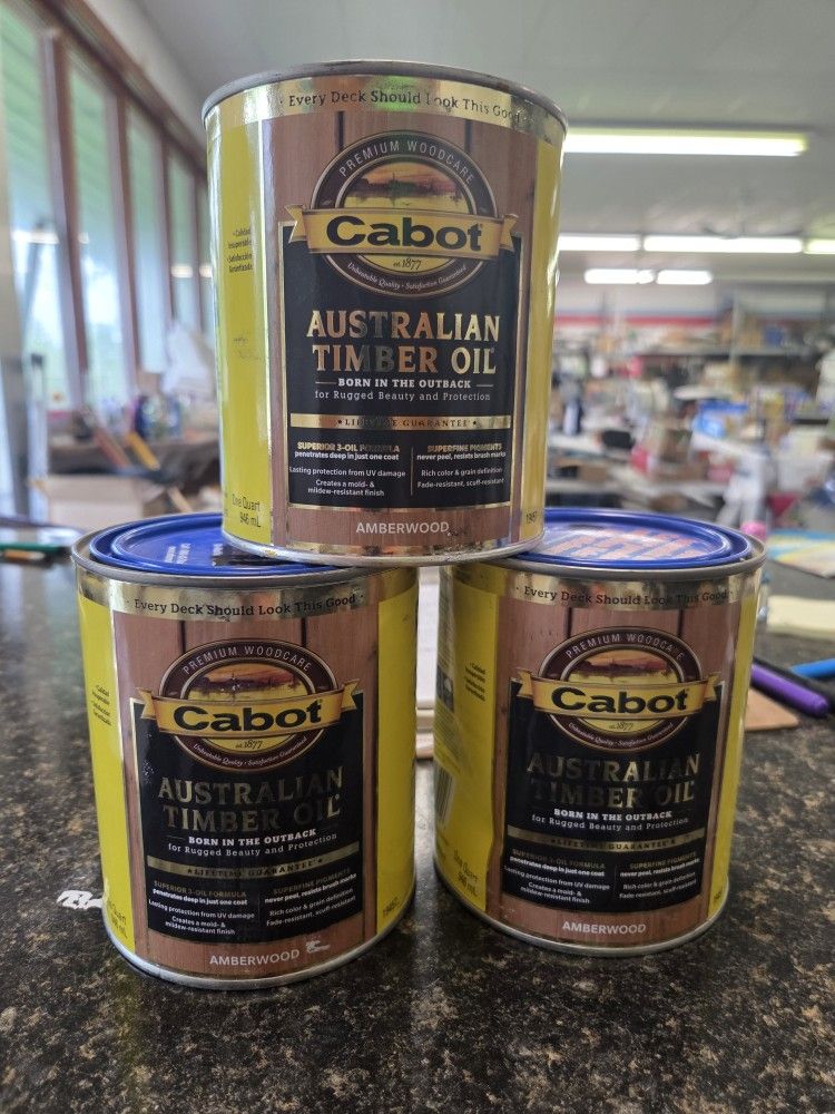 1qt Cabot Australian Timber Oil