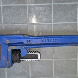 Kobalt 14-inch Cast Iron Pipe Wrench 
