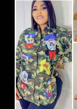 FEMME FATALE  CAMOUFLAGE BLING...