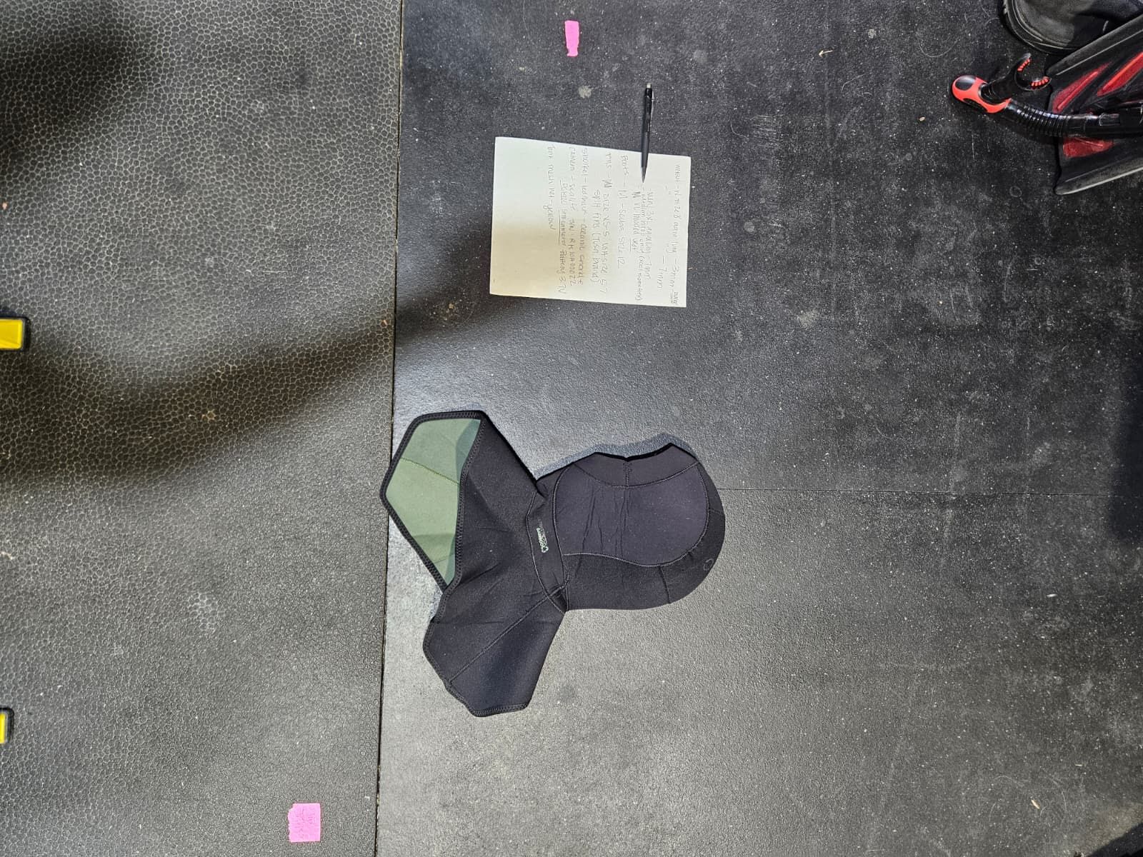 XCEL neoprene dive hood with vent