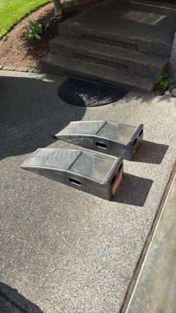 Plastic Drive Up Ramps
