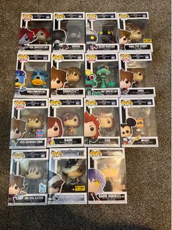 Kingdom hearts funko pop collection