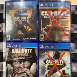 Call Of Duty PS4