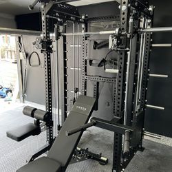 SMITH MACHINE/ HALF RACK/ ADJUSTABLE PULLEY SYSTEM/ FUNCTIONAL TRAINER/ VESTA FITNESS/ FREE DELIVERY 🚚 