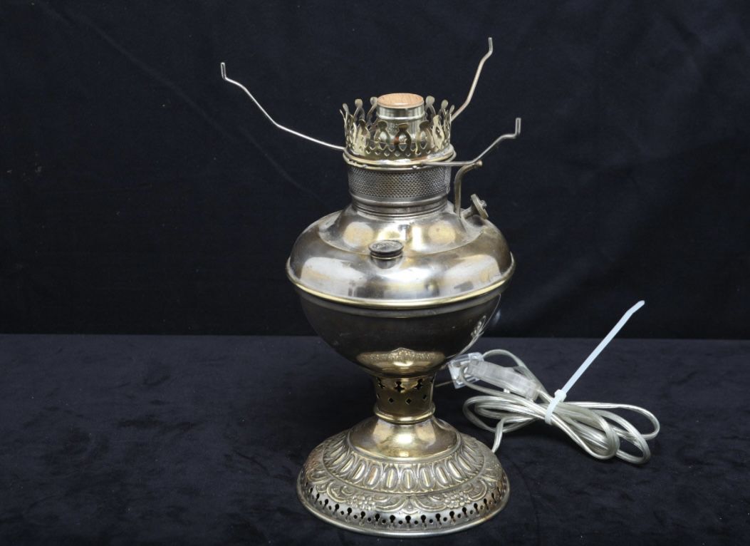 Antique Electrified Rayo Lamp