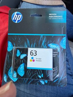 63 tri color ink cartridge brand new in a box