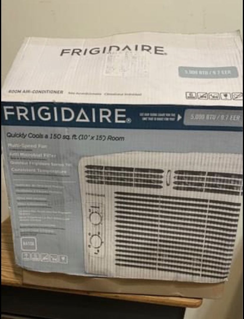 AC Unit   (FRIGIDAIRE Brand 5000 BTU)  Just a Few Times Used. Almost New Unit