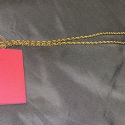 14k Solid Gold Rope Chain