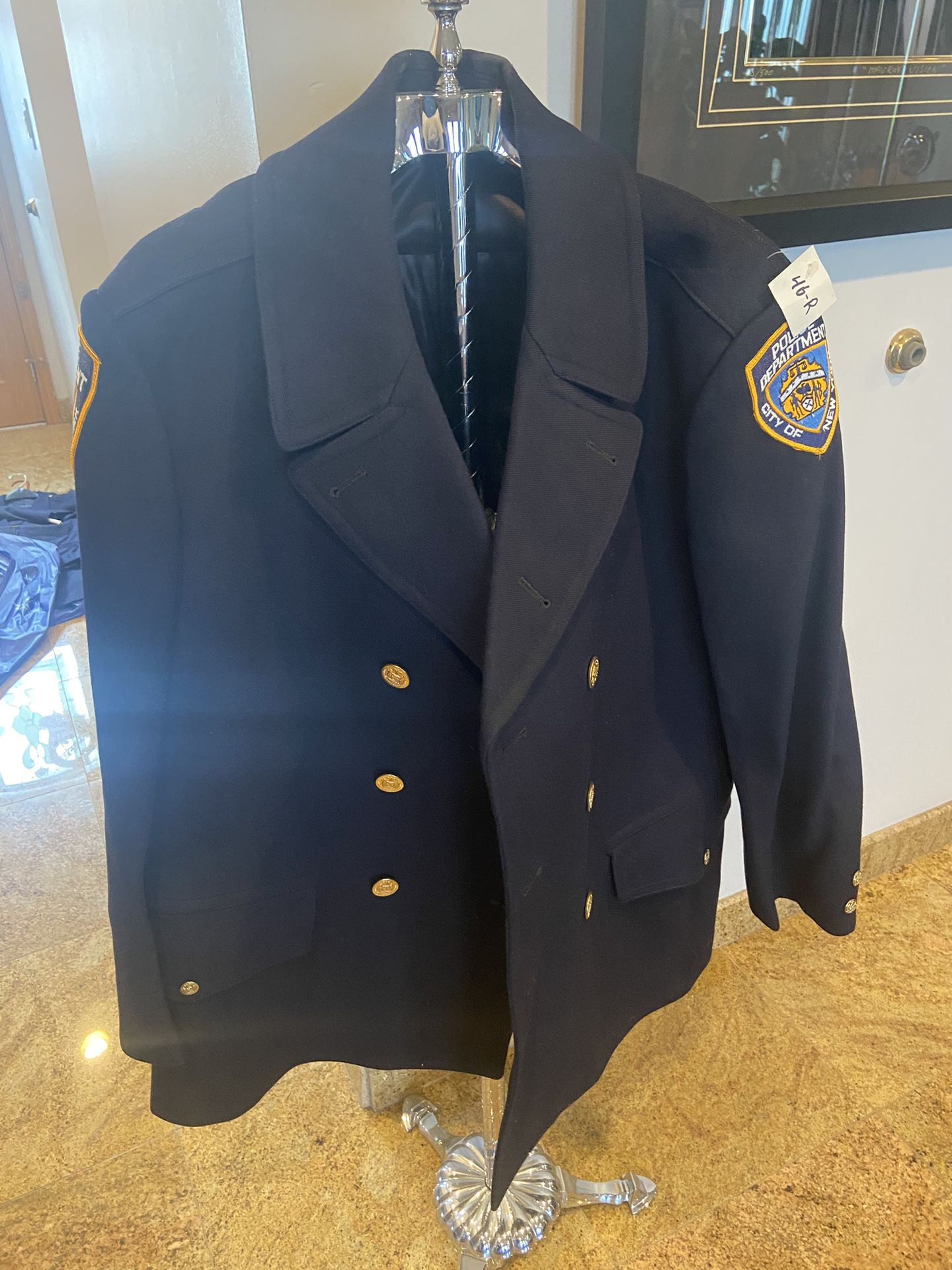 NYPD Reefer Coat (brand new Size 46R)