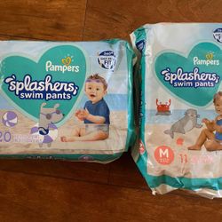 Pampers Swim Pants — Brand New Size S and M