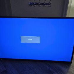 55" 4k TV Atyme, Remote, Wall Mount, And Unopened Smart LG Blu-ray Player