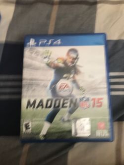 Madden 15 ps4 game