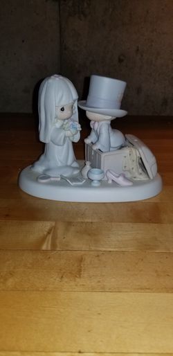 1987 Precious Moments Heaven Bless Your Togetherness Figurine