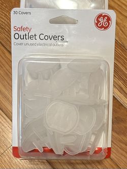General Electric Plastic Outlet Covers- 120 Pieces