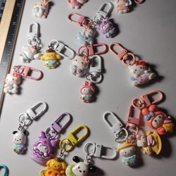 Hello Kitty Keychains 