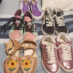 Girls Shoes Size 10 And 10.5  