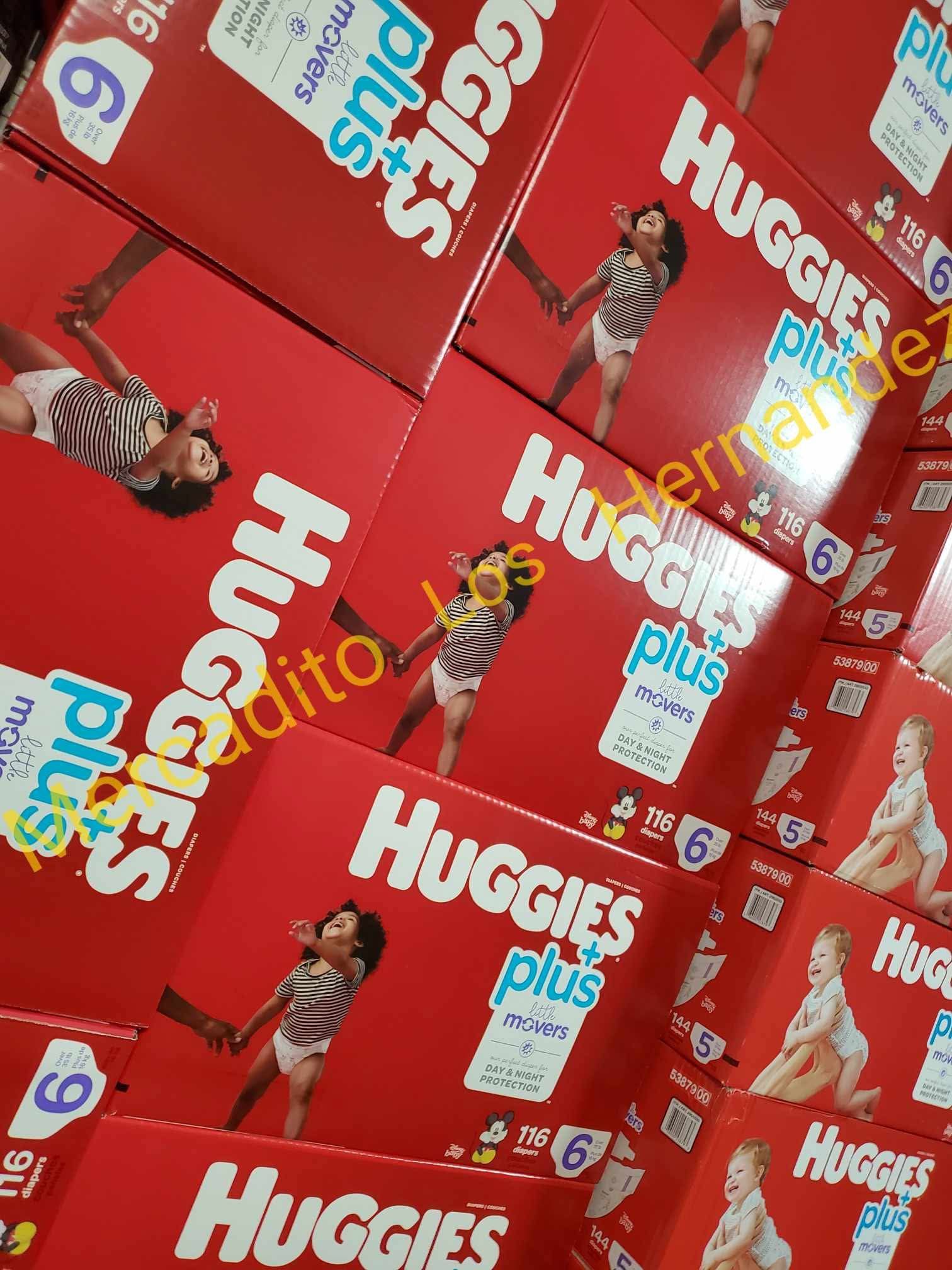 Huggies Little Movers Size 6 - 116 Diapers Pañales/ Firm price