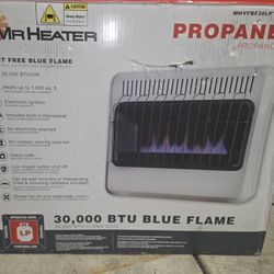 Propane Indoor Heater 30,000 Btu 
