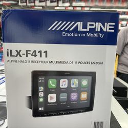 🚨 No Credit Needed 🚨 Alpine ILX-411 Apple CarPlay Android Auto 11 Inch HALO Touchscreen Stereo System 🚨 Payment Options Available 🚨 